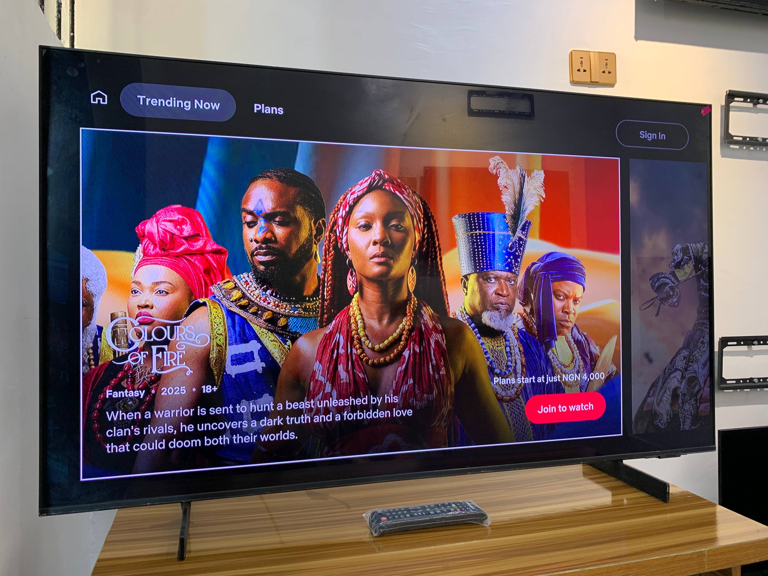 2021 Samsung 50in Q65A QLED 4K resolution TizenOS Smart TV