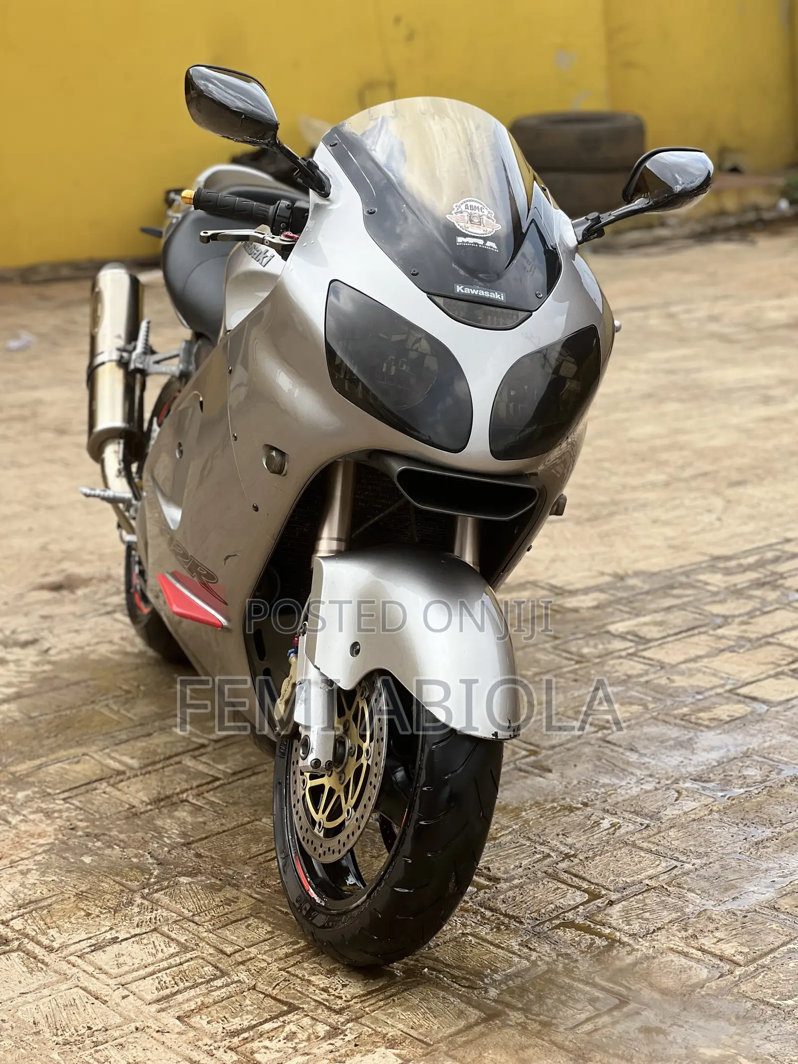 Kawasaki Ninja ZX-14R 2000 Gray