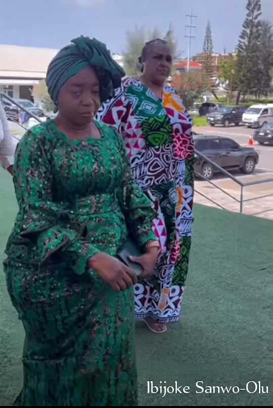 Celebrities Pictured At Legendary Actor Olu Church Interment Service.....
