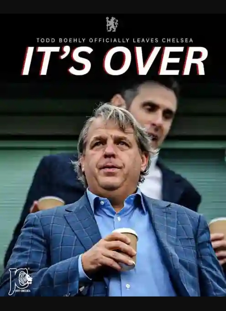 EPL: Chelsea Chairman Todd Boehly Officially Quits Chelsea