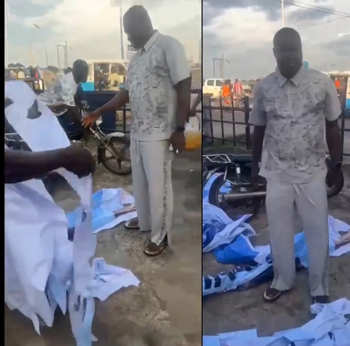 Paschal Okoro Ajangwo Tears Banners, Says “No Other Party Should Operate Here”