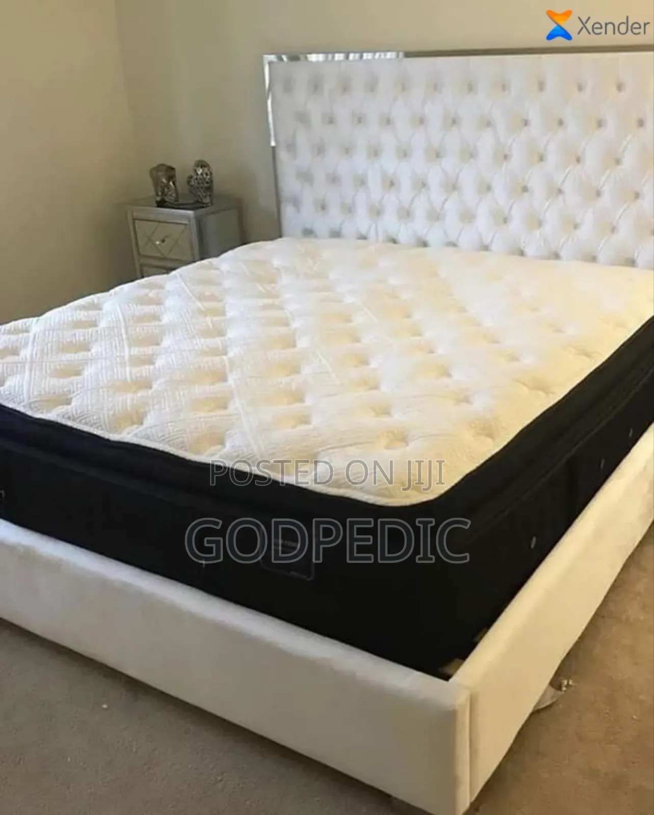 6by6 16inches Canada Pocket Spring Semi Orthopedic Mattress