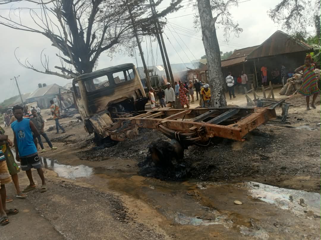 Tanker inferno kills one, razes shops, vehicles in Cross River