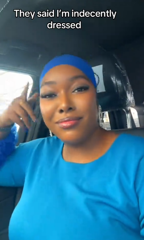 Woman reads out the letter a teenage girl wrote to her in church for allegedly dressing indecently (Watch)
