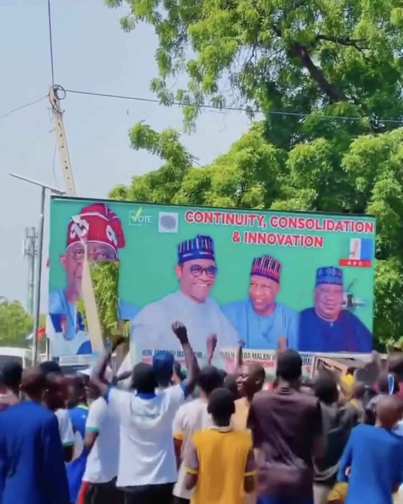 APC Supporters Back Party Candidates But Reject Tinubu At Damaturu Rally