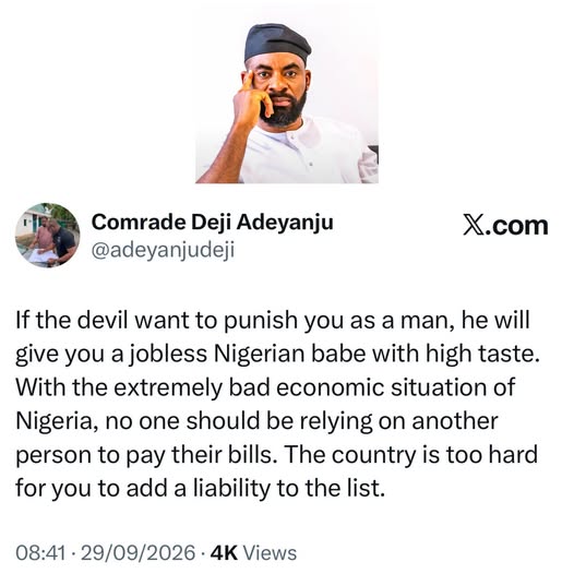 "High Taste, No Job” Deji Adeyanju’s Comment About Nigerian Women