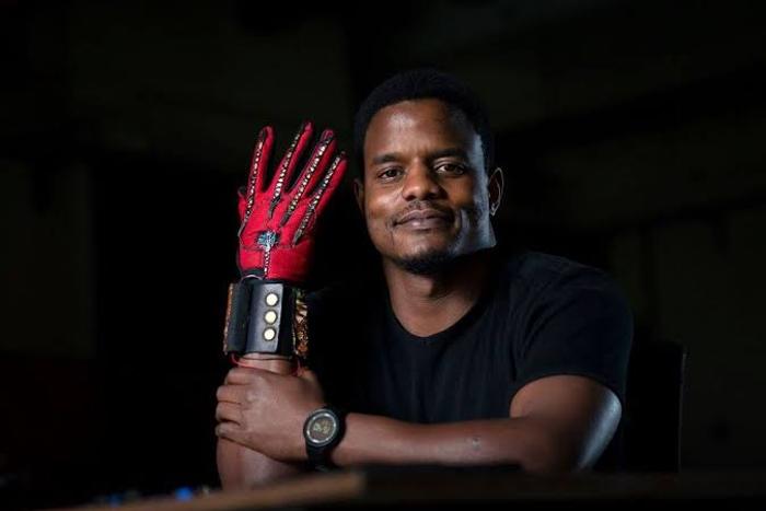 Kenyan man invents talking gloves after watching his deaf niece struggle to communicate