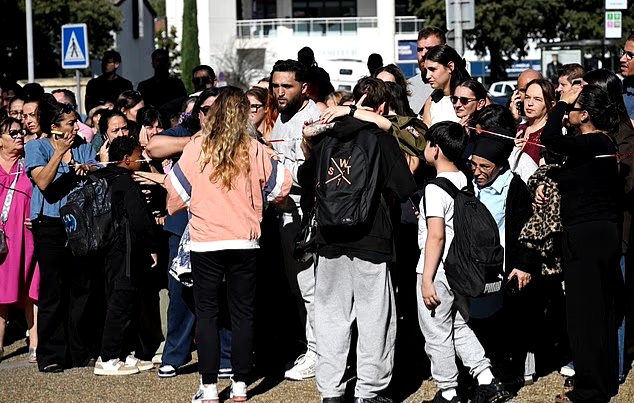 French schoolboy, 14, 'shoots headmaster and a teacher with shotgun after split from girlfriend'