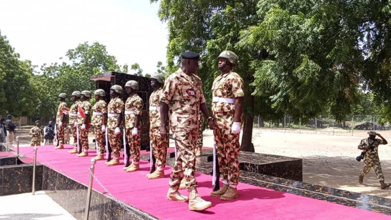 Insecurity: COAS Arrives In Borno