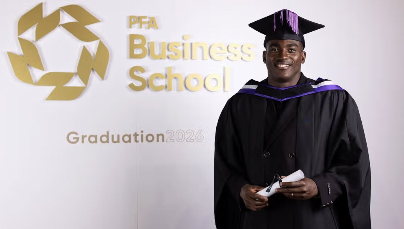 Taiwo Awoniyi Bags Postgraduate Diploma In Football Directorship In UK