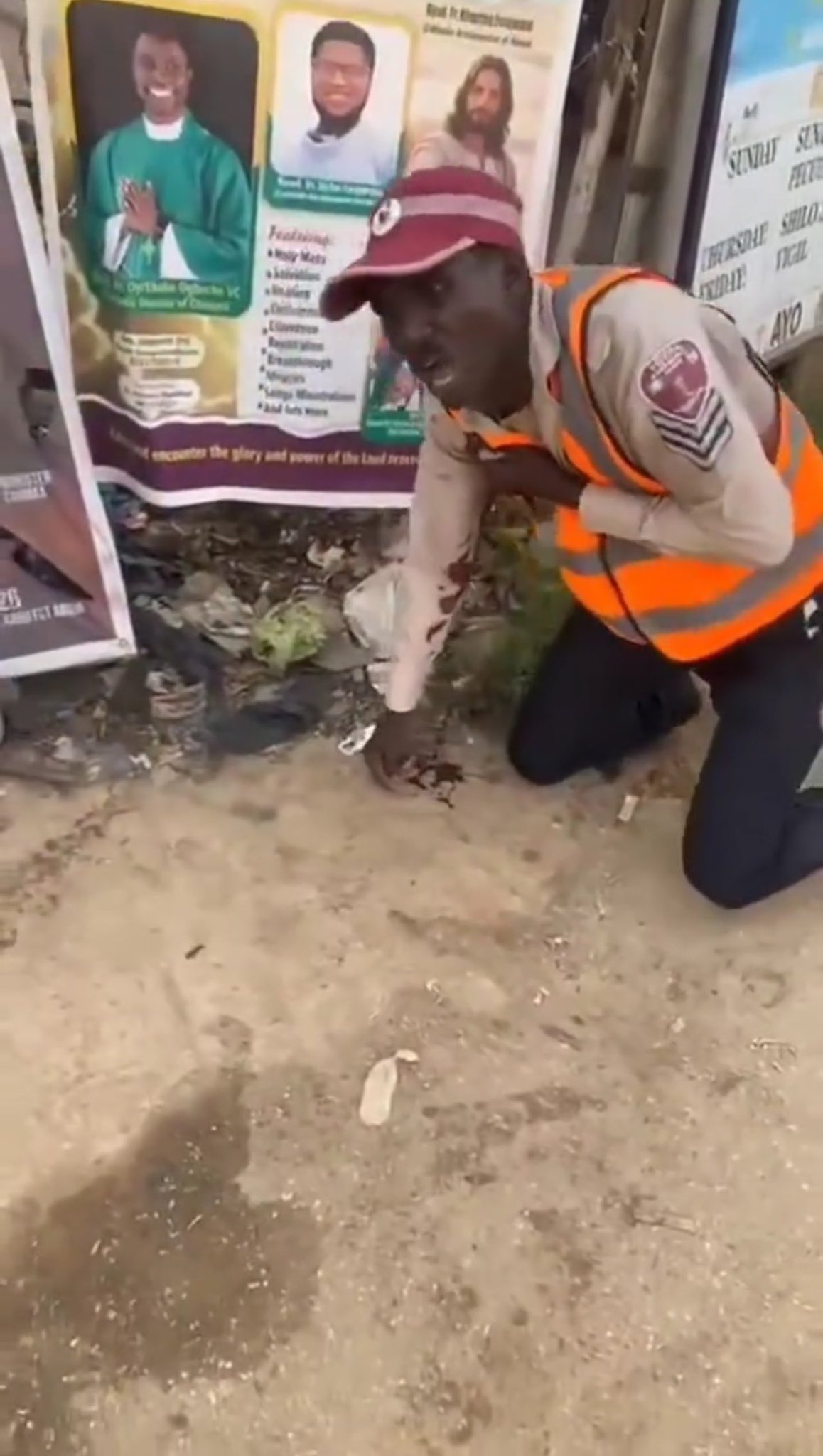 Policeman Shoots FRSC Official In Abuja (Video)