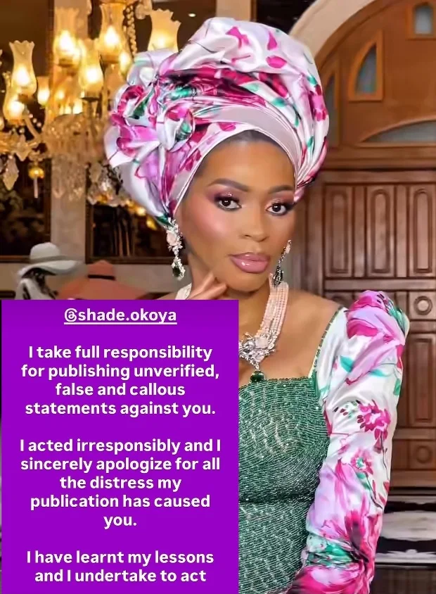 Blogger Remanded In Kirikiri Over Cyberstalking After Apology To Billionaire Bizwoman Folashade Okoya