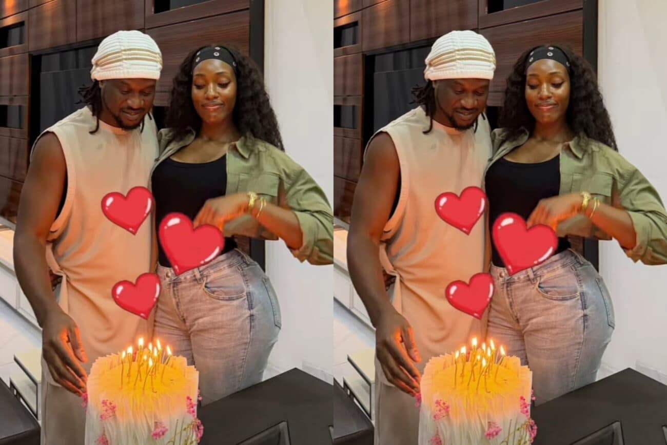 Paul Okoye shares video from his wife, Ifeoma’s 26th birthday celebration