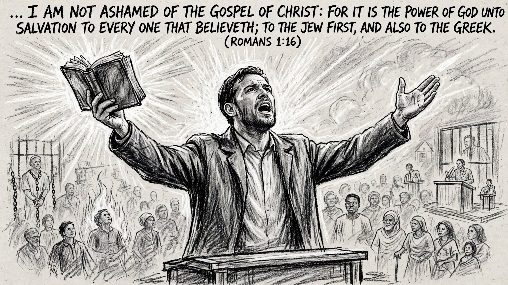 I Am Not Ashamed  Of The Gospel Of Christ