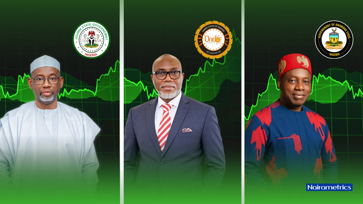 Jigawa, Ondo, Anambra record lowest debt-to-IGR ratios in 2025