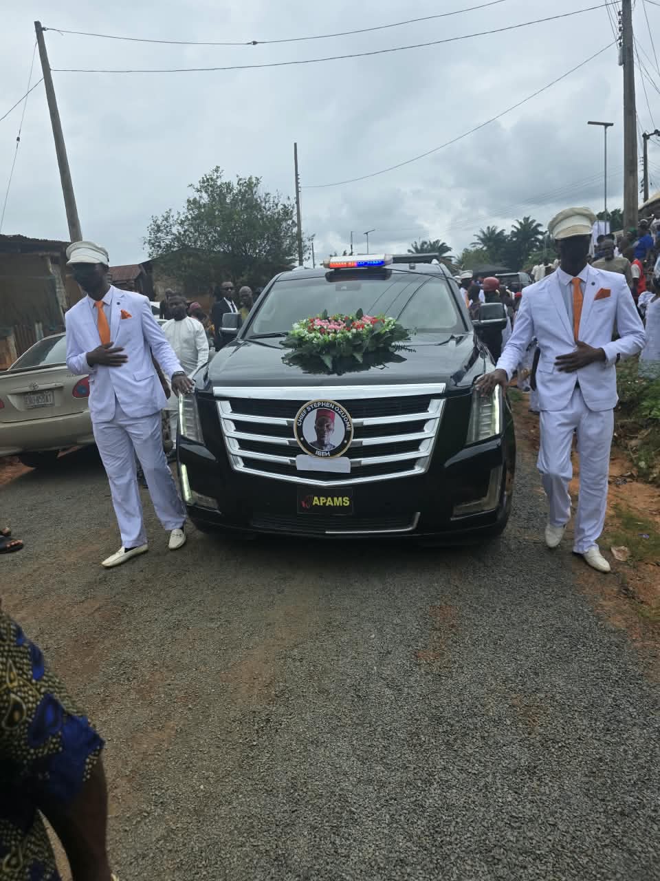 Igbo Billionaire, Onwa Global Buries Father With ₦200M Copper Casket