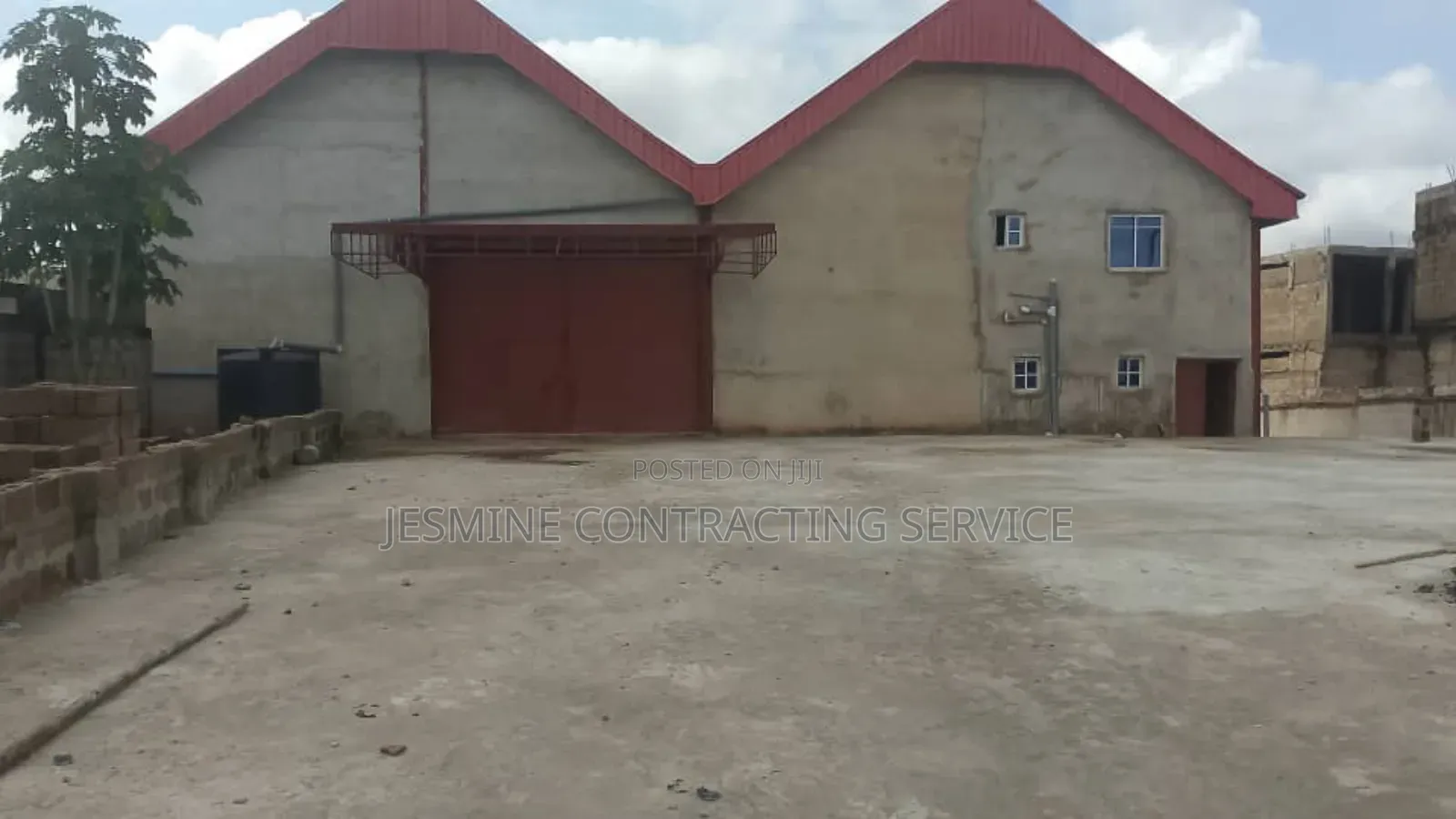 A Warehouse for Rent at Asaba Express Way Opposite Road Safety