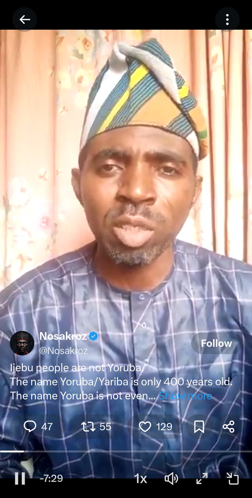 Why Some Ijebu Say They Are Not Yoruba