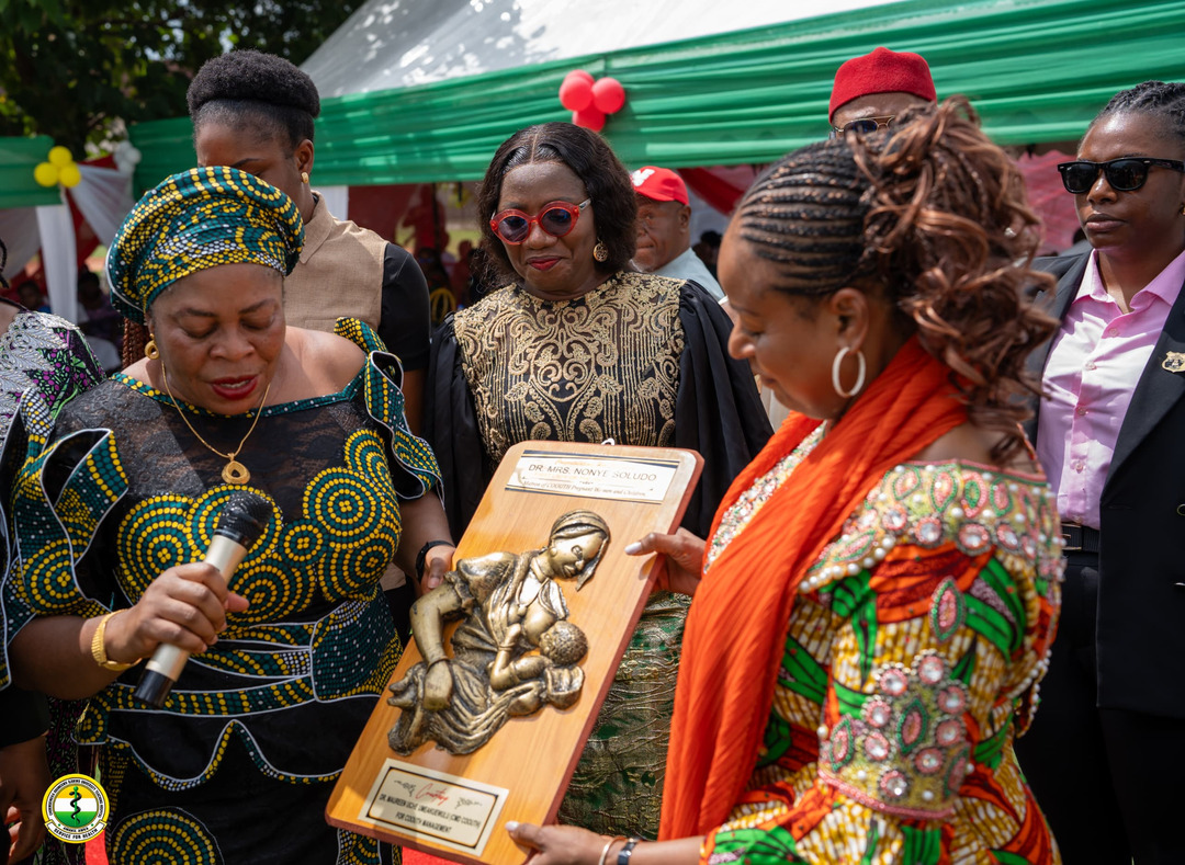 COOUTH Crowns Mrs Soludo Grand Matron Of Pregnant Women & Children