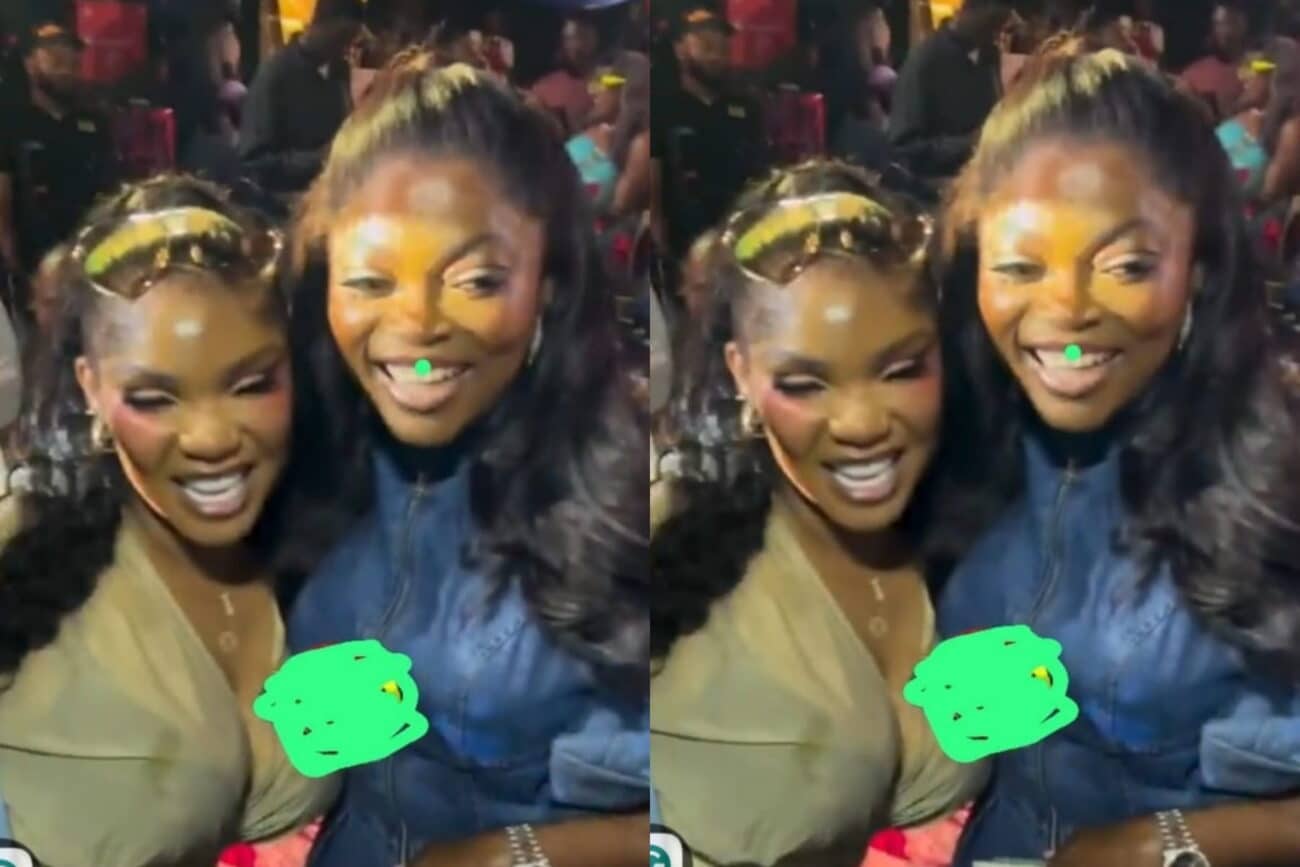 Funke Akindele screams for joy as she reunites with Iyabo Ojo (Video)