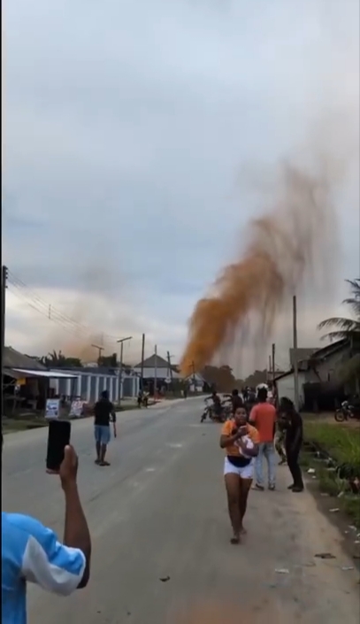 Crude Oil Pipeline Ruptures In Eleme, Rivers State, Raising Safety Concerns(Pix)