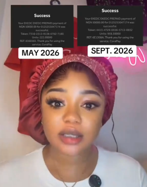 Nigerian lady cries out over rising cost of electricity