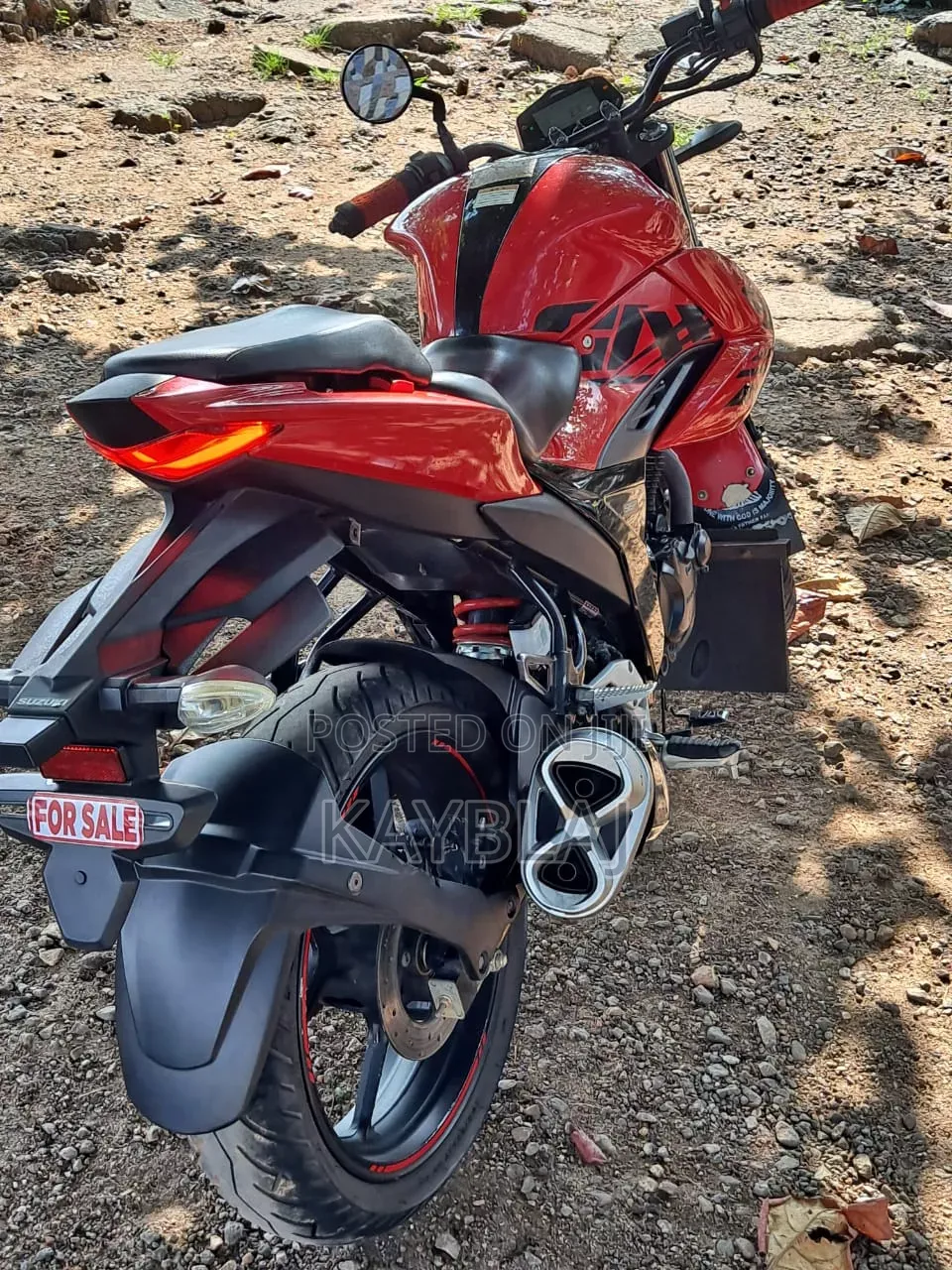 Suzuki Gixxer 250 2025 Red