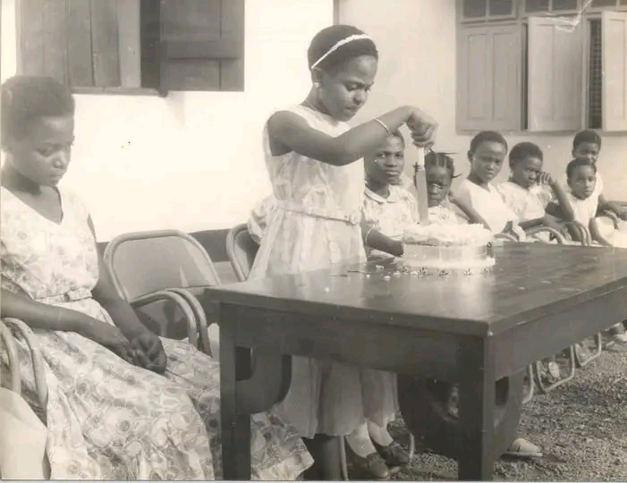 THROWBACK: Tokunbo Awolowo: A 10th Birthday Celebration In Ibadan, 1958