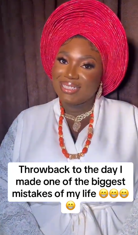Woman sparks buzz after sharing that her traditional wedding was one of the biggest mistakes of her life (Video)
