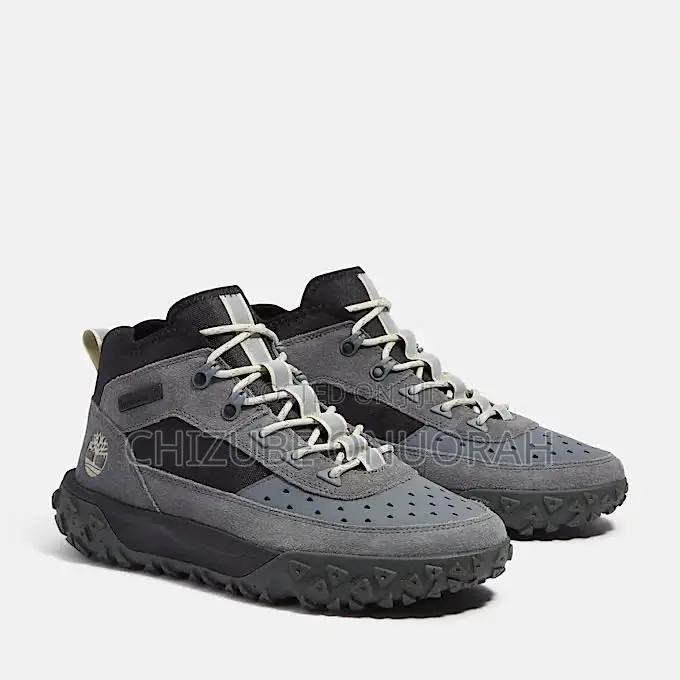 Timberland Low-Top Sneakers | Gray | Black | Olive Green