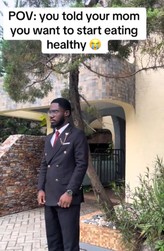 Man shares how his mother went overboard after he told her he wanted to eat healthy (VIDEO)