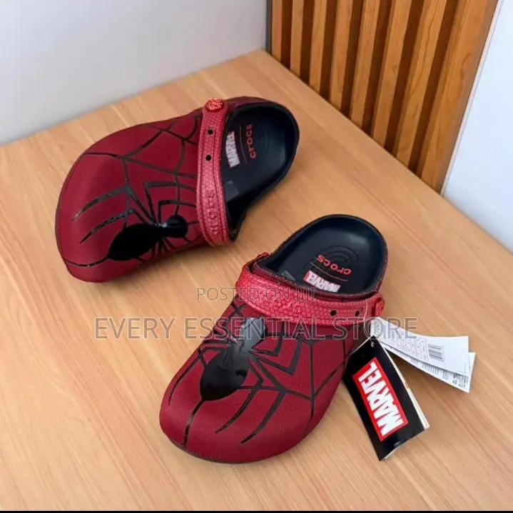 Marvel Spider-Man Crocs for Comfort 41-45