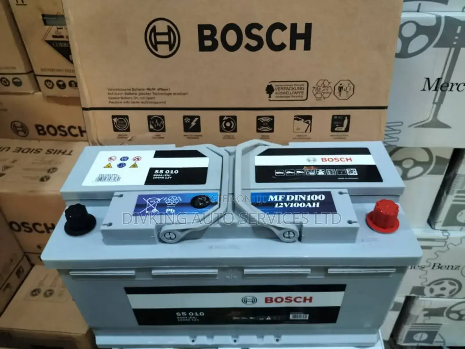100ahms Bosch Mercedes Benz Bmw Toyota Lexus Agm Car Battery