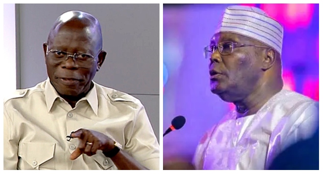 Atiku lectured me on subsidy removal, now he wants to restore it — Oshiomhole