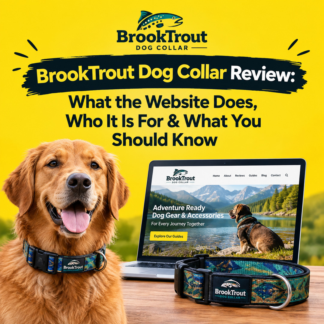 Brooktroutdogcollar.com Review: What The Website Does, Who It Is For & What You