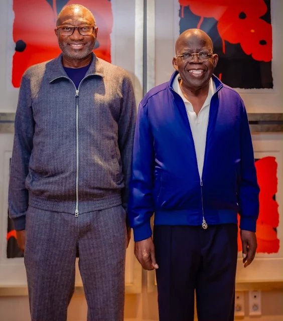 Billionaire Femi Otedola Praises President Tinubu's Reforms After Paris Dinner