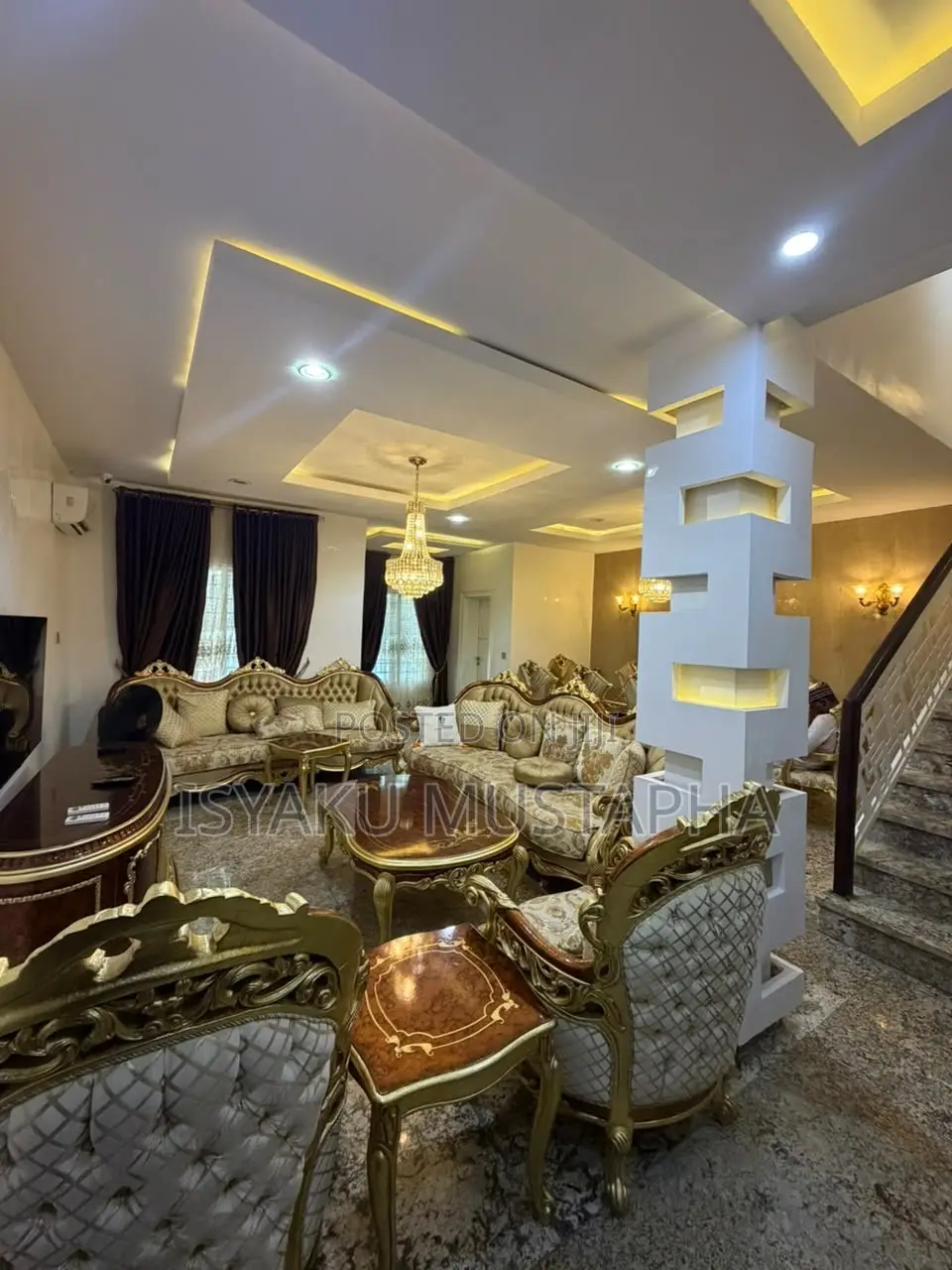 Furnished 4bdrm Townhouse / Terrace in Katampe Extension for rent
