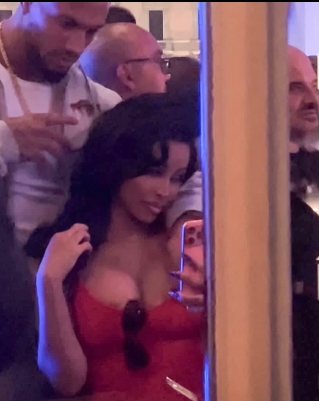 Cardi B and Nigerian footballer Maduka Okoye link up again for night out in Milan