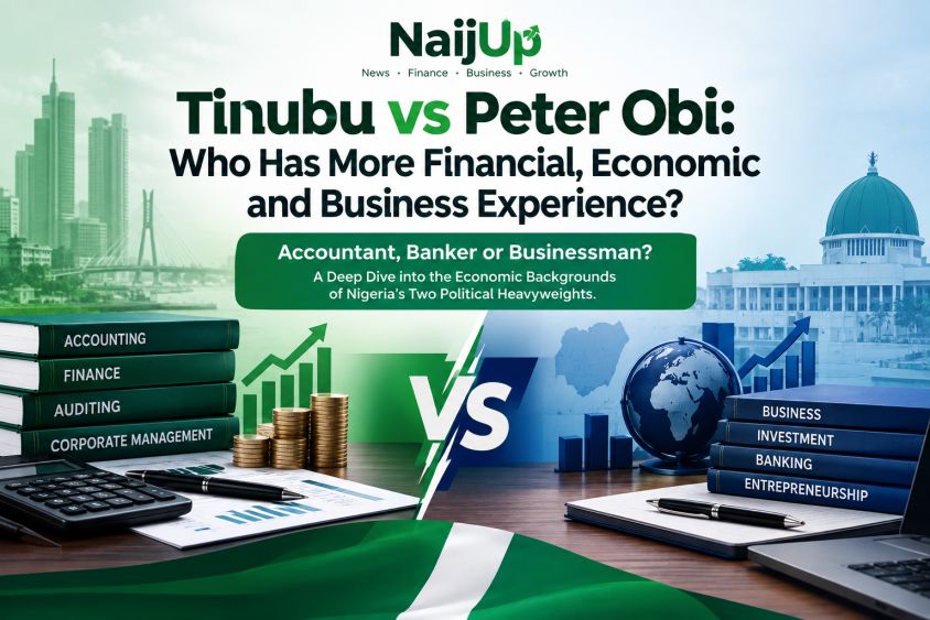 Tinubu Vs Peter Obi: Who Has More Financial, Economic And Business Experience?
