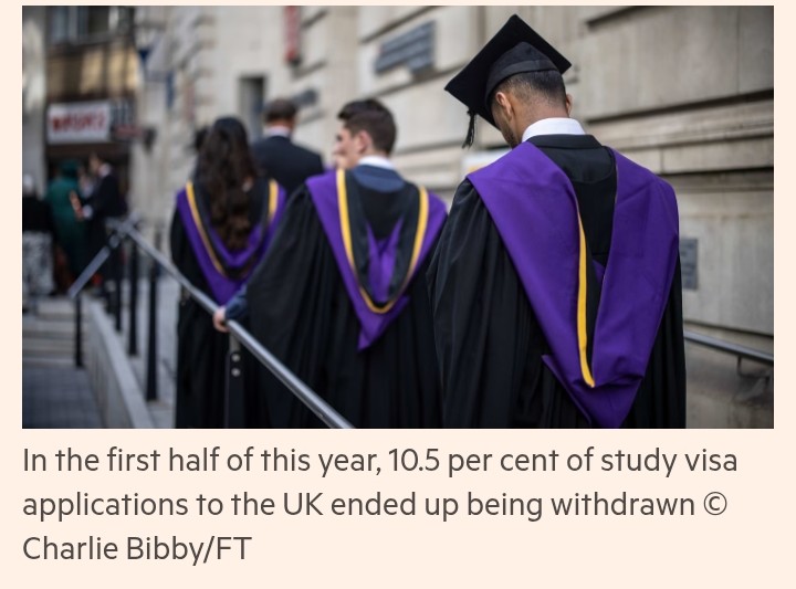 UK Universities Withdraw Offers From International Students To Avoid Blanket Ban