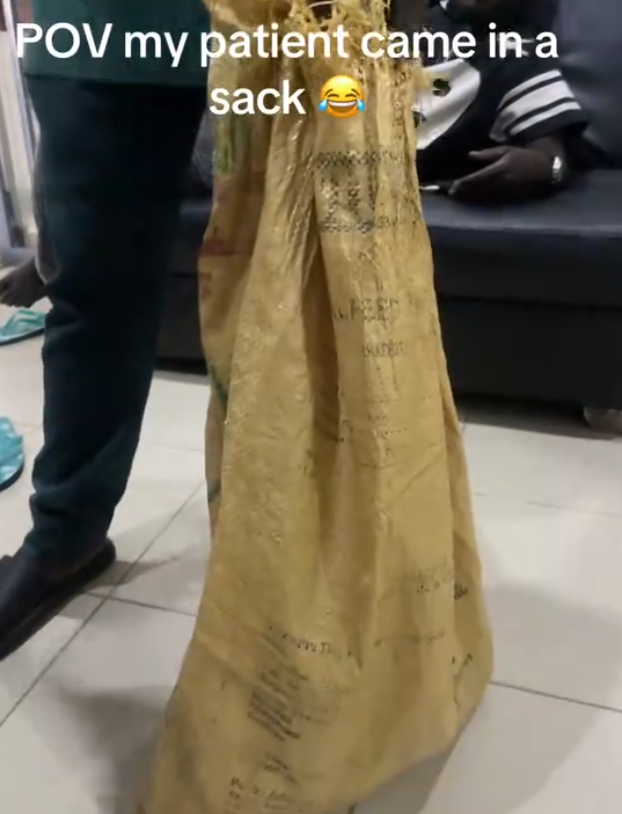 Veterinary doctor stunned as man brings cat to clinic in large sack (WATCH)