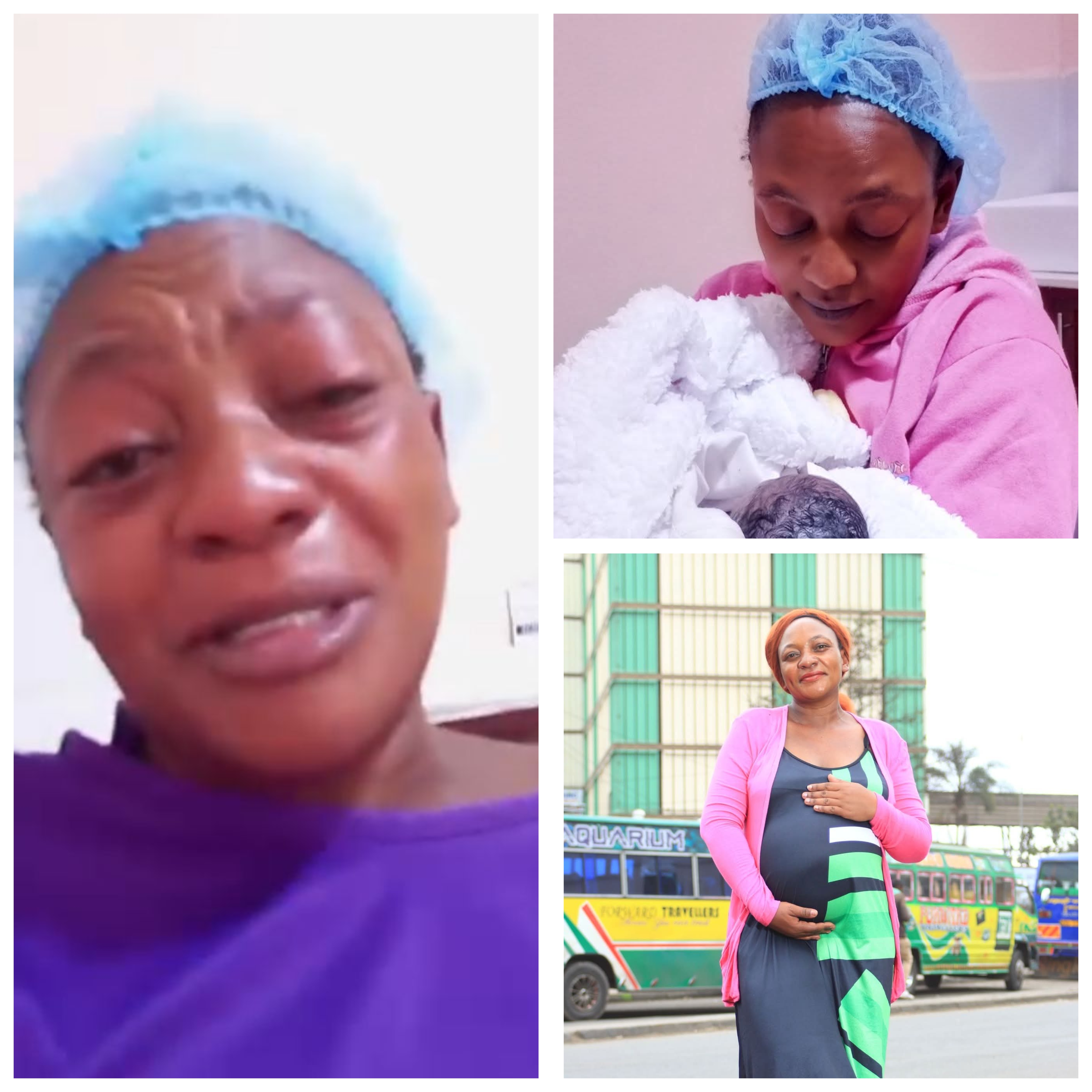 "I won't question God. I will just cry" - Woman who gave birth after 15 years of waiting mourns as she loses her newborn baby