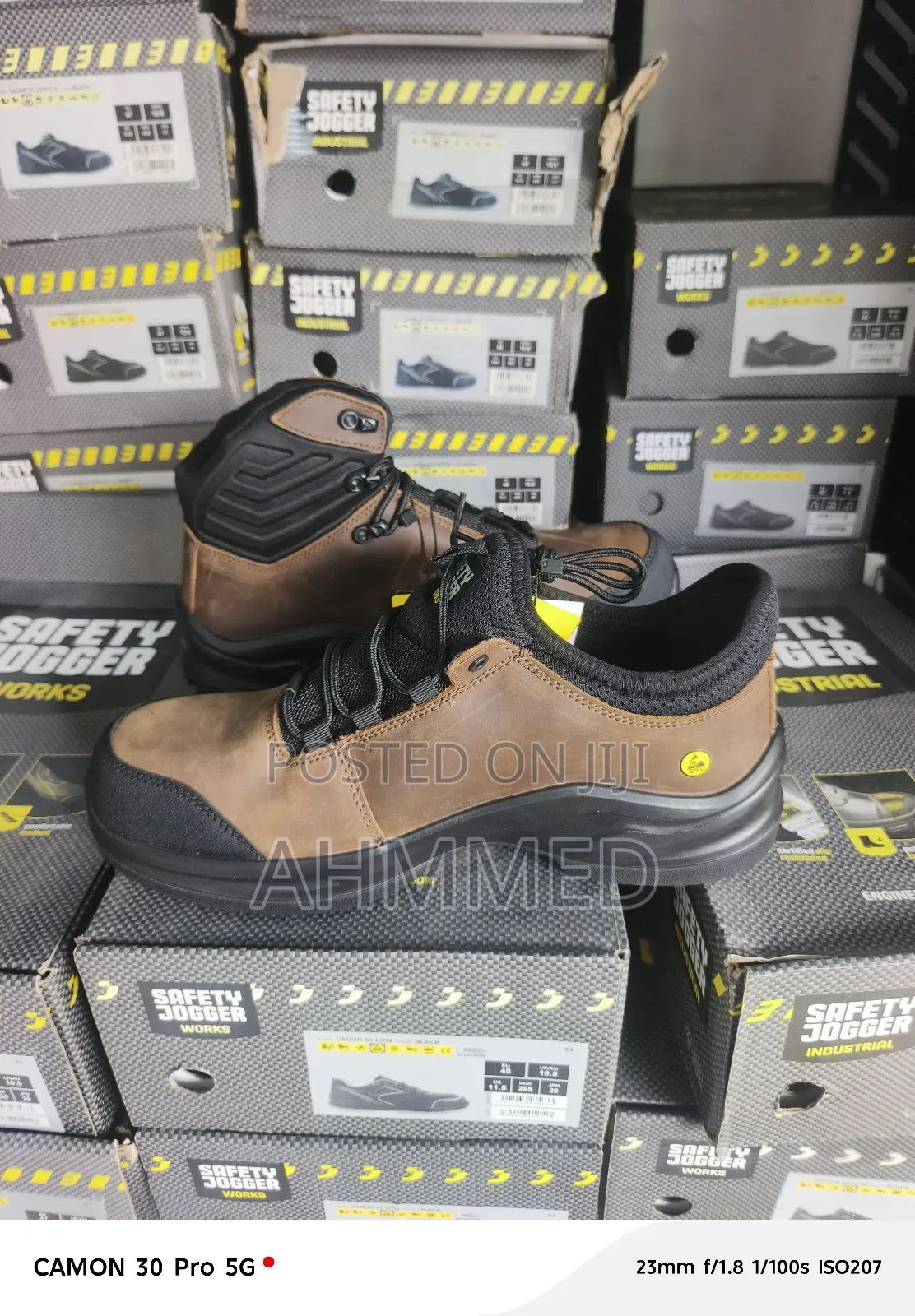 Modulo Lea S3s Low Safety Jogger Boot Brown