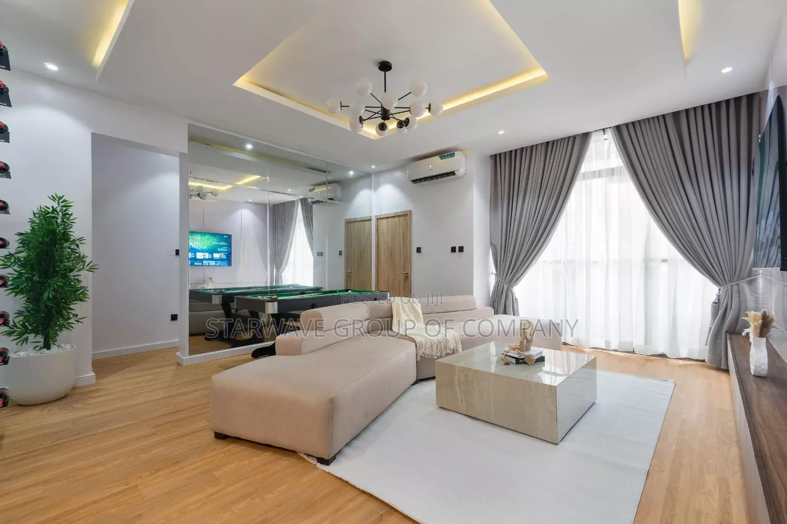 Luxuruous 2 Bed Apatmt With Swimming Pool and Snooker in Lekki