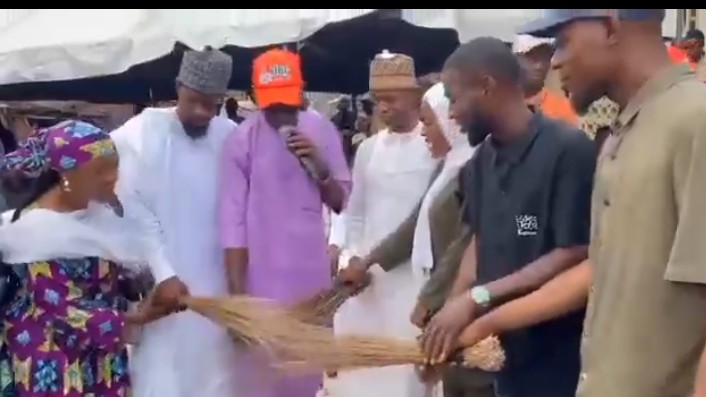They Intended To Burn The Broom, They Got Burnt Instead (Video)