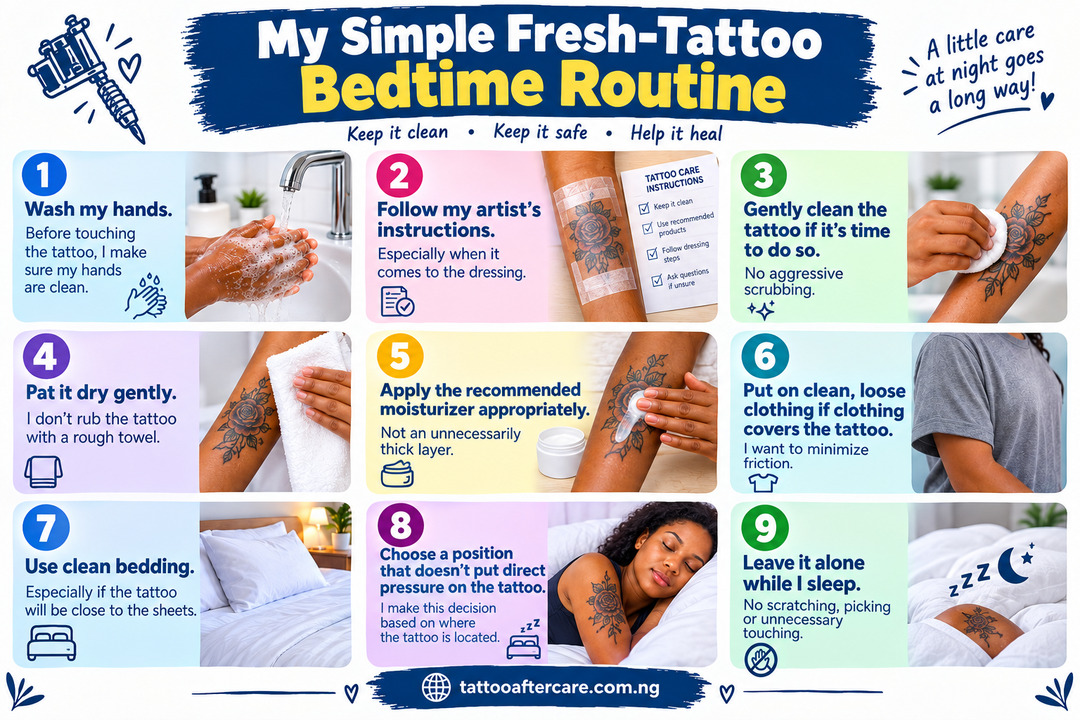 Got A New Tattoo? Here Is How To Sleep Without Damaging It