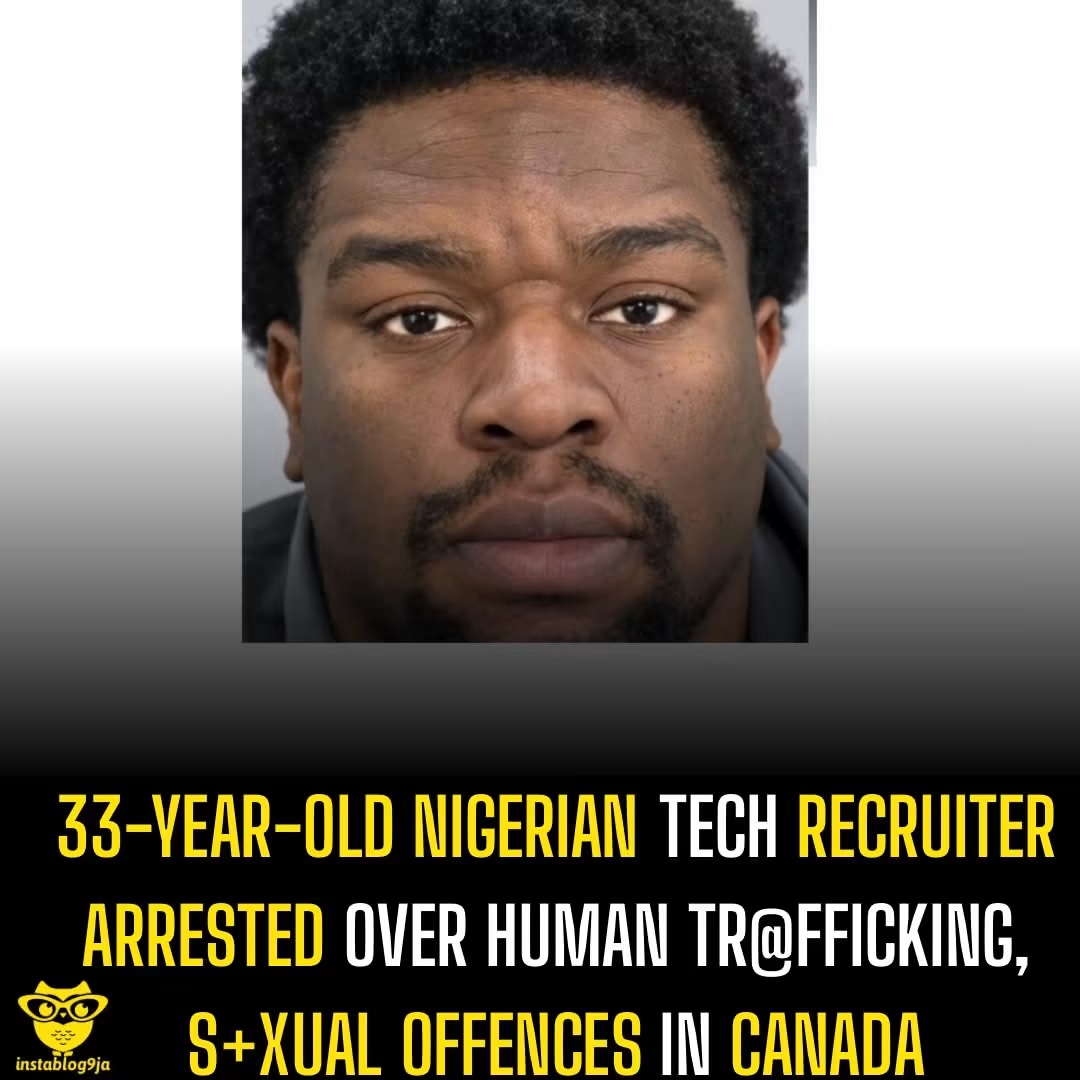 Nigerian Man Arrested In Canada For Sexual Offences(photo)