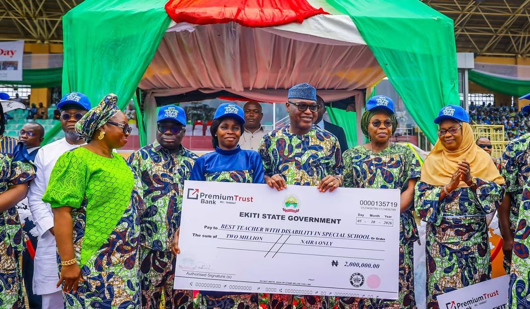 Governor Oyebanji Rewards Teachers With Disabilities With ₦6.5 Million In Grand