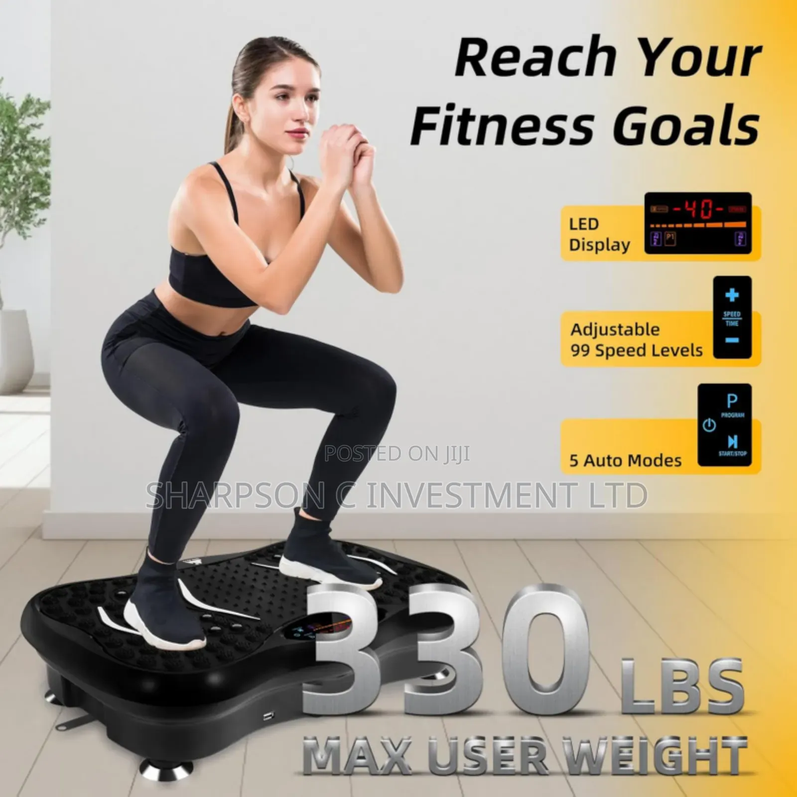 Full Body Ultrathin Vibration Platform Massager