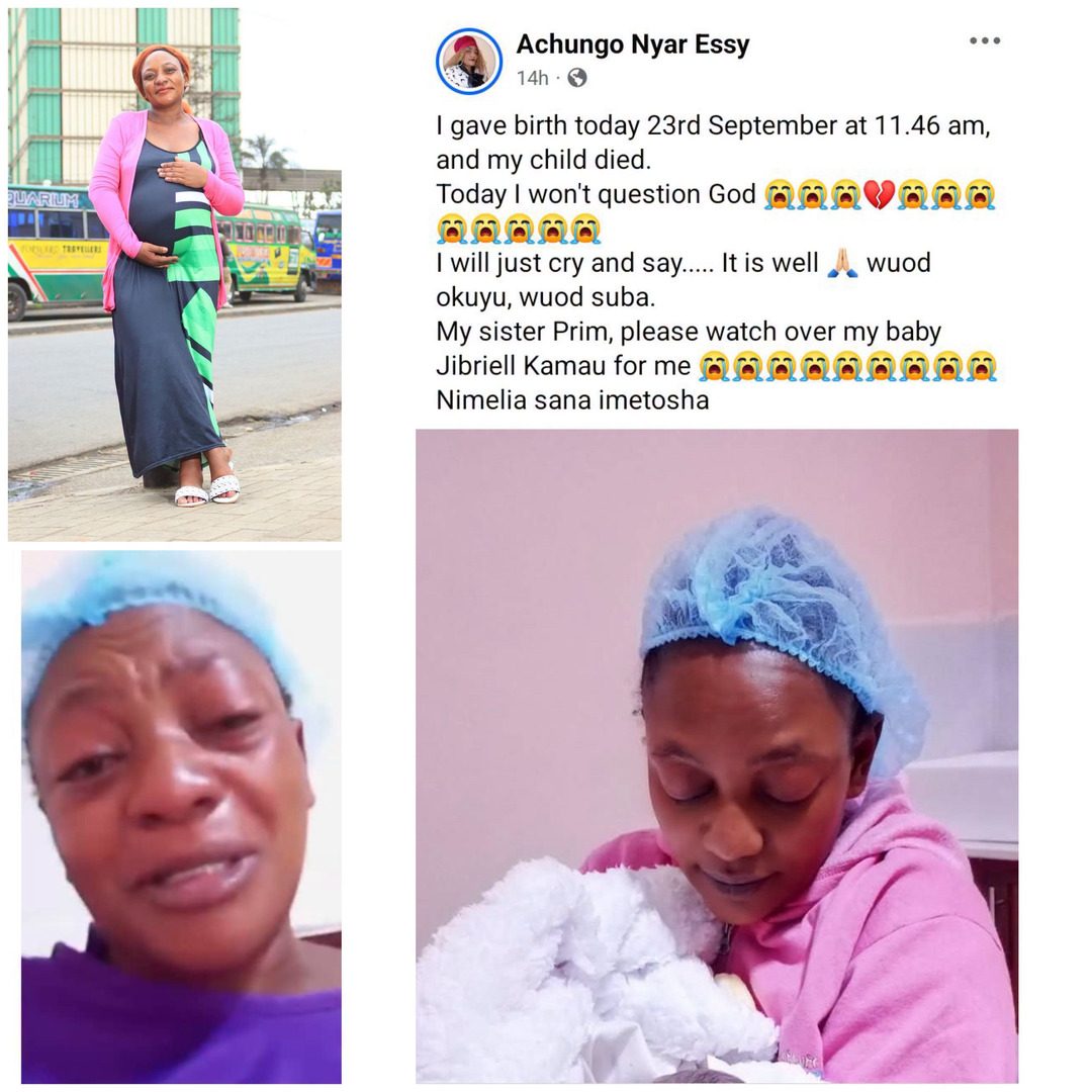 I Won’t Question God, I Will Just Cry-woman Who Waited 15 Years Loses Newborn
